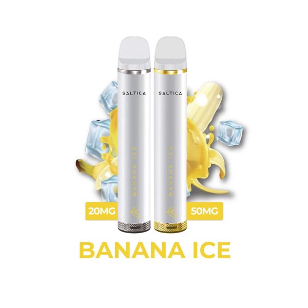 Uygun fiyatlı salt nikotin ile yoğun muz ve buz ferahlığı sunan pratik kullan at vape pen.