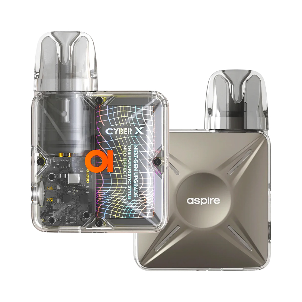 Aspire Cyber X Pod Mod Uygun fiyatlı Aspire Cyber X Pod Mod, kompakt yapısı ve güçlü piliyle uzun süreli salt nikotin kullanımı sunar.