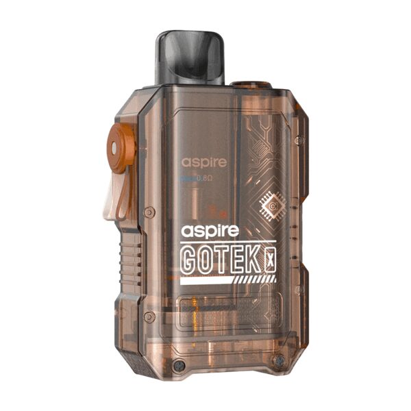 Uygun fiyatlı Aspire Gotek X Pod Mod, taşınabilir yapısı ve dayanıklı piliyle güçlü salt nikotin deneyimi sunar.