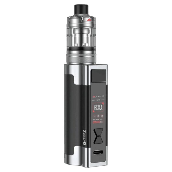 Uygun fiyatlı Aspire Zelos 3 80W Mod Kit, Nautilus 3 tankıyla salt nikotin için zengin lezzet ve taşınabilir buhar sunar.