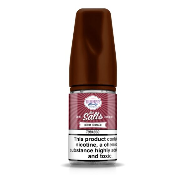 Uygun fiyatlı Dinner Lady Berry Tobacco salt nikotin likit, böğürtlen ve tütünün eşsiz uyumuyla anında tatmin sunar.