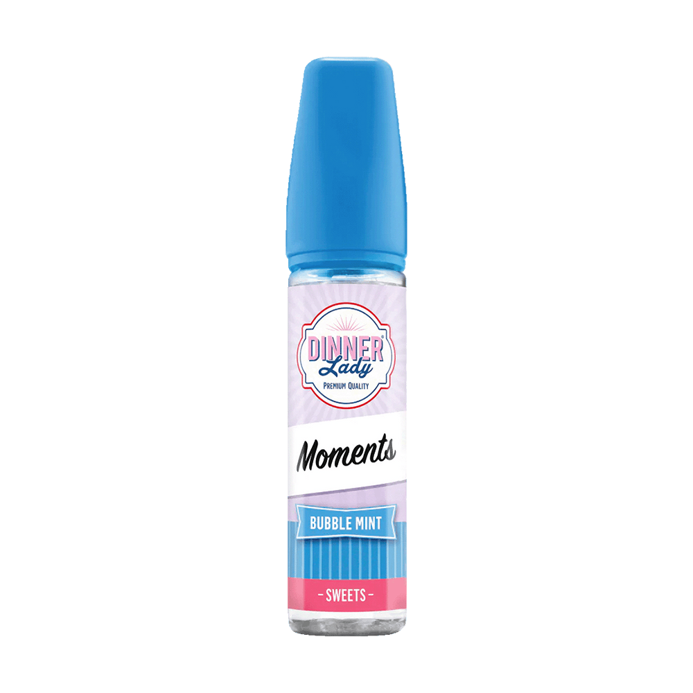 Dinner Lady Bubble Mint Likit Dinner Lady Bubble Mint likiti, ferah nane aroması ve uygun fiyatlı salt nikotin yapısıyla keyifli bir içim sunar.