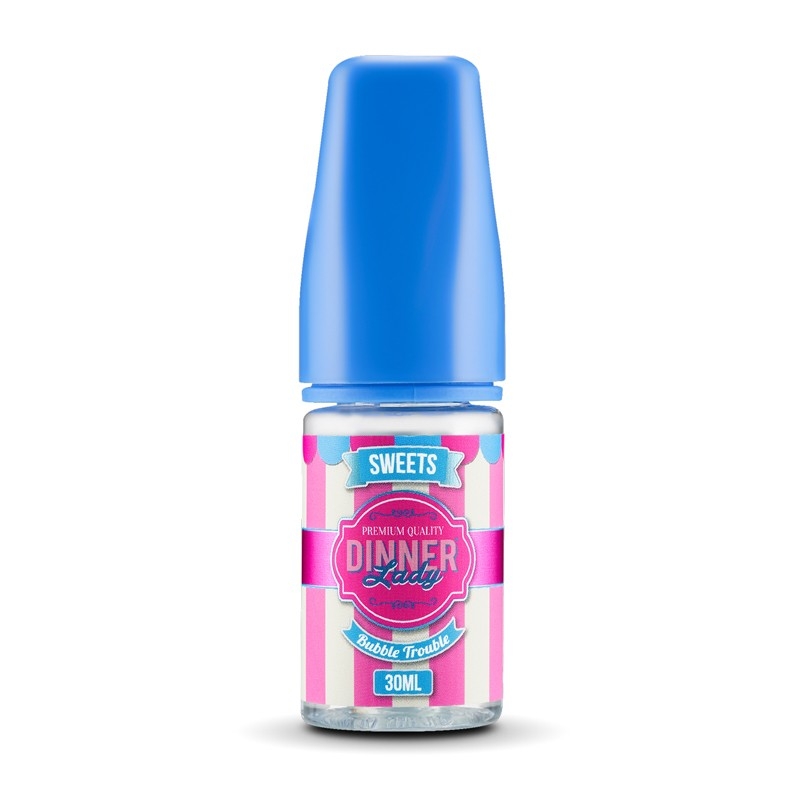 Dinner Lady Bubble Trouble 30ML Uygun fiyatlı Dinner Lady Bubble Trouble Sweets salt nikotin likiti, sakız ve meyve karışımı ferahlatıcı bir tat sunar.