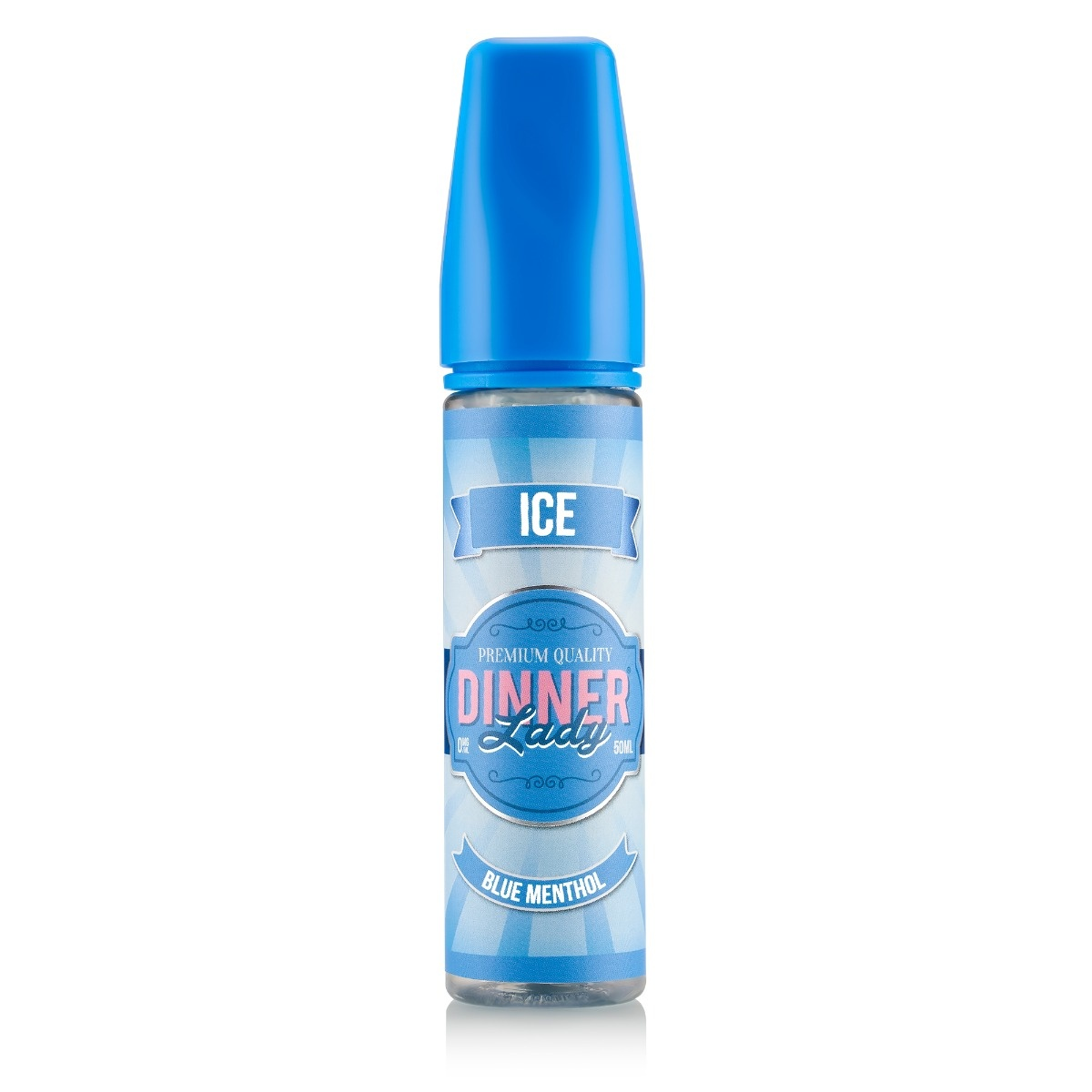 Dinner Lady Ice Blue Menthol Likit Dinner Lady Ice Blue Menthol Likit, pod cihazlarınız için ferah nane ve buz karışımı sunan uygun fiyatlı bir salt nikotin e-sıvısıdır.