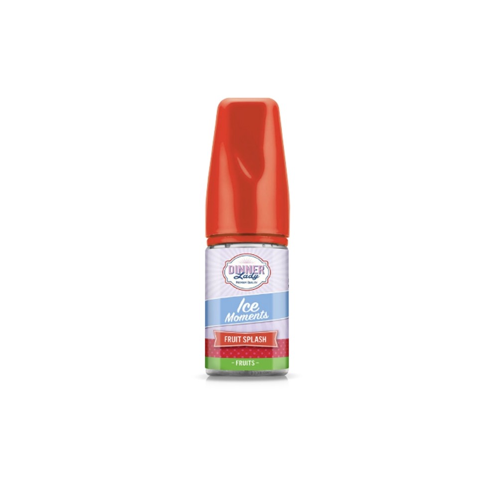 Dinner Lady Ice Fruit Splash Mint Likit Uygun fiyatlı Dinner Lady Ice Fruit Splash Mint salt nikotin likiti, pod cihazlarınızda buzlu meyve ve nane ferahlığı sunar.