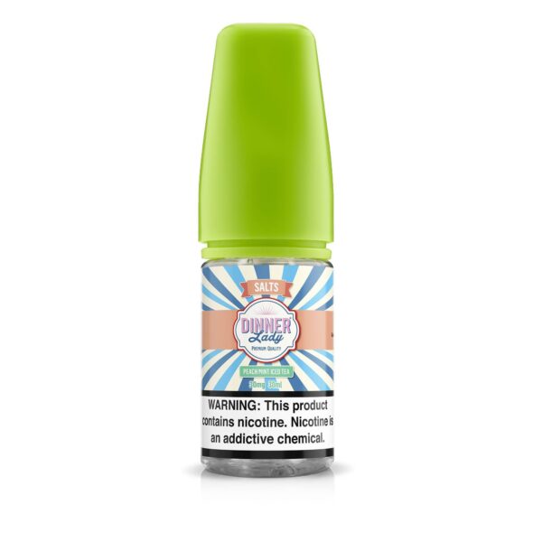Dinner Lady Peach Mint Iced Tea salt nikotin likiti ile uygun fiyatlı ferahlatıcı şeftali ve nane lezzetini keşfedin.