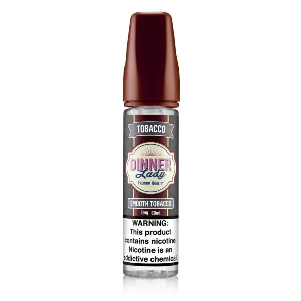 Dinner Lady Smooth Tobacco likit ile uygun fiyatlı, yüksek kaliteli salt nikotin sıvısının yumuşak tütün tadını keşfedin.