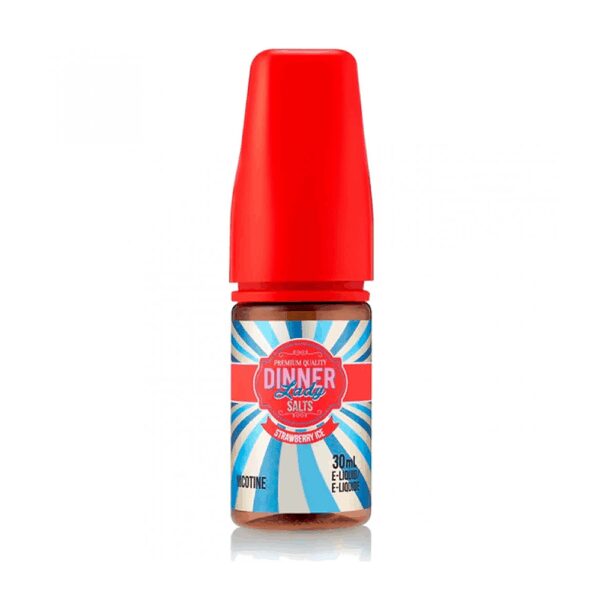 Uygun fiyatlı Dinner Lady Strawberry Ice 30ML, ferah çilek ve buz aromasını kaliteli salt nikotin ile sunar.