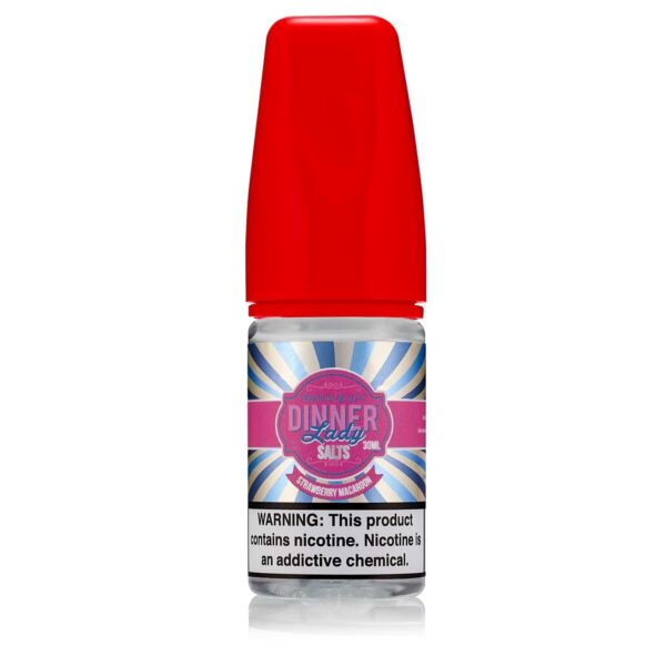 Dinner Lady Strawberry Macaron salt nikotin likiti, çilekli makaron tadıyla uygun fiyatlı bir keyif sunar.