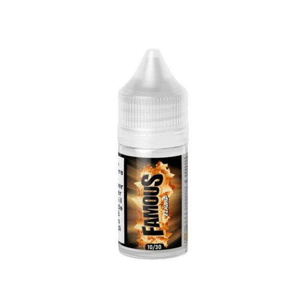 Fransız Famous Likit 30ml, salt nikotin ile yumuşak içim ve zengin aromaları uygun fiyatla sunar.