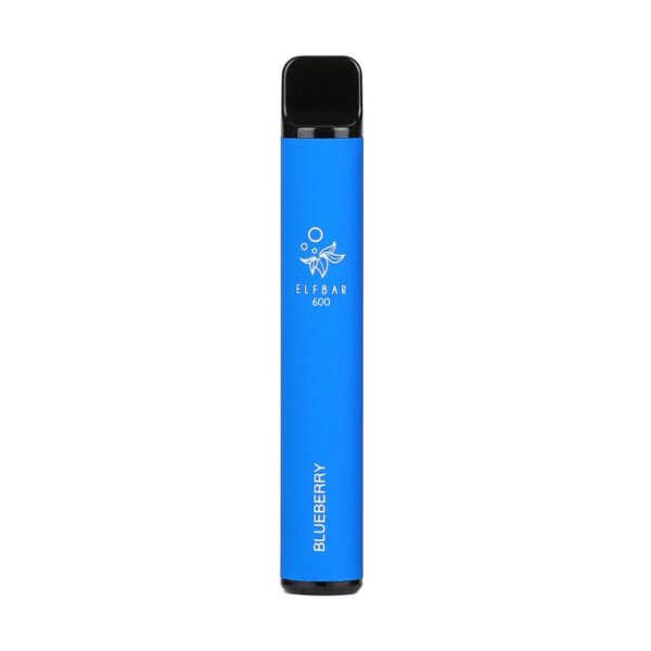 Uygun fiyatlı Elf Bar 600 Blueberry, pratik salt nikotin keyfi ve yaban mersini aroması sunar.