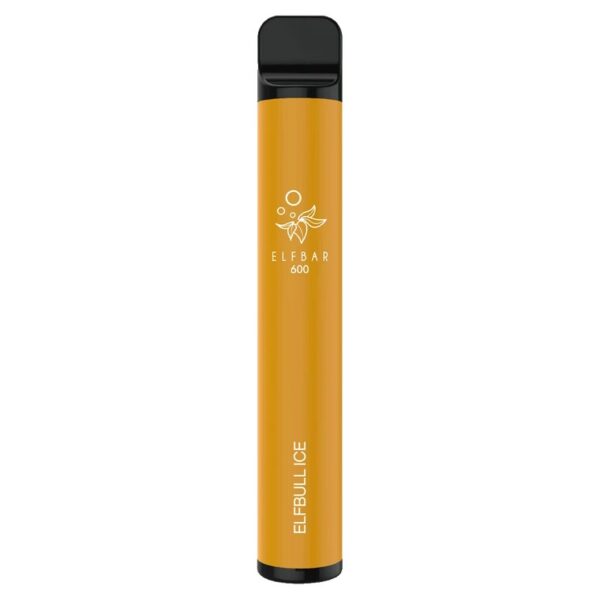 Uygun fiyatlı Elf Bar 600 Elfbull Ice, taze nane ve buz aromasıyla salt nikotin sunan pratik kullan-at pod.