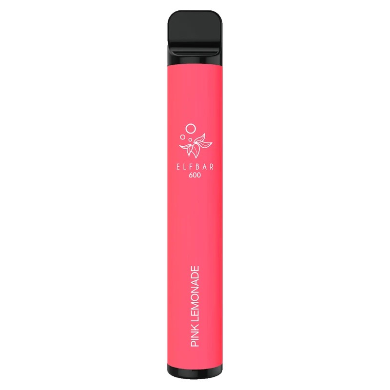 Elf Bar 600 Pink Lemonade Pembe limonata aromalı Elf Bar 600 ile 600 pufluk kullan-at pod ve uygun fiyatlı salt nikotin keyfi.