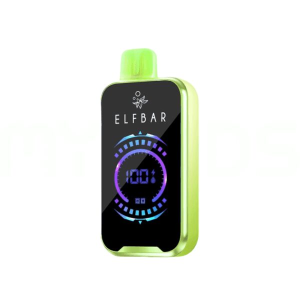 Uygun fiyatlı Elf Bar Raya D2 20000 pufluk, ferah limon nane aromalı salt nikotin kullan-at vape bar.