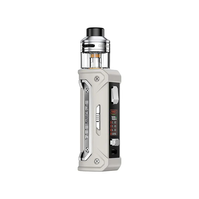 Geekvape Aegis Eteno E100 Kit Uygun fiyatlı Geekvape Aegis Eteno E100 Kit, 100W güç ve IP68 dayanıklılıkla salt nikotin keyfi sunar.