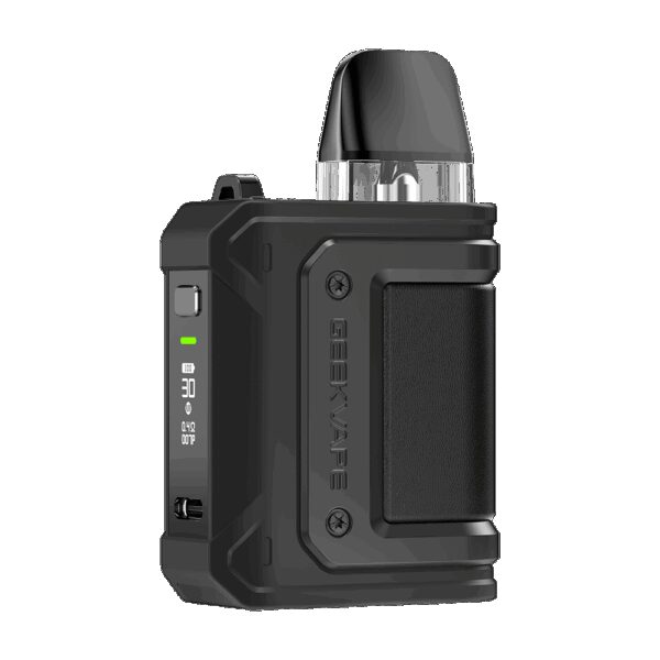 Geekvape Aegis Hero Q Pod Mod, IP67 dayanıklılığı ve uygun fiyatıyla her ortamda güvenilir salt nikotin performansı sunar.