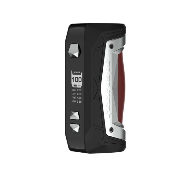 Geekvape Aegis Max Mod, 100W güç ve dayanıklılık sunan uygun fiyatlı bir salt nikotin cihazıdır.