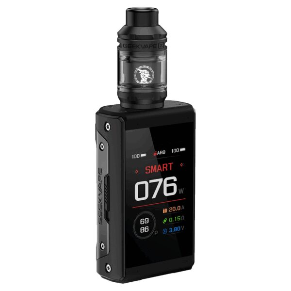Geekvape T200 Kit, 200W güç ve IP68 koruma ile uygun fiyatlı akıllı mod kiti.
