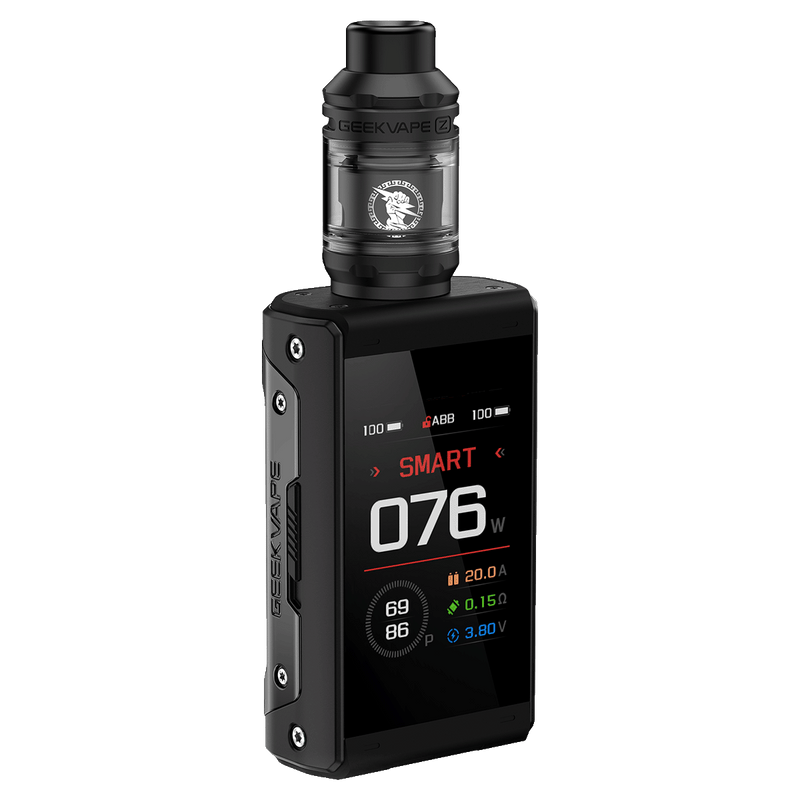 Geekvape T200 Kit 200W Geekvape T200 Kit, 200W güç ve IP68 koruma ile uygun fiyatlı akıllı mod kiti.