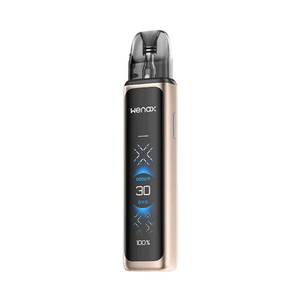Uygun fiyatlı GeekVape Wenax Q Ultra Pod Mod ile kompakt tasarım ve gün boyu pil ömrü sunan taşınabilir bir cihaz.