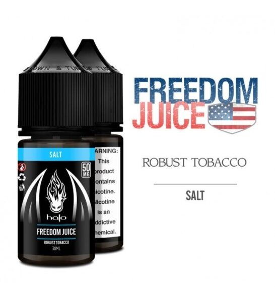 Uygun fiyatlı Halo Freedom Juice 30ml, yoğun lezzet ve yüksek salt nikotin ile premium buhar deneyimi sunar.