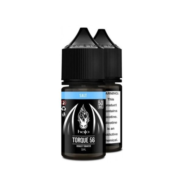 Halo Salt Torque 56 likit, uygun fiyatlı premium salt nikotin ile pod cihazlarda güçlü lezzet ve doyurucu buhar keyfi sunar.