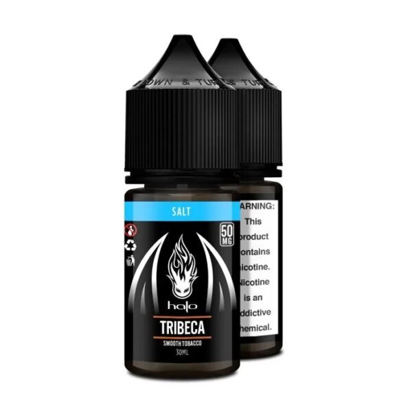 Tütün ve vanilya notalarını harmanlayan Halo Tribeca Salt Likit 30ml, yoğun aromasıyla uygun fiyatlı bir salt nikotin seçeneğidir.