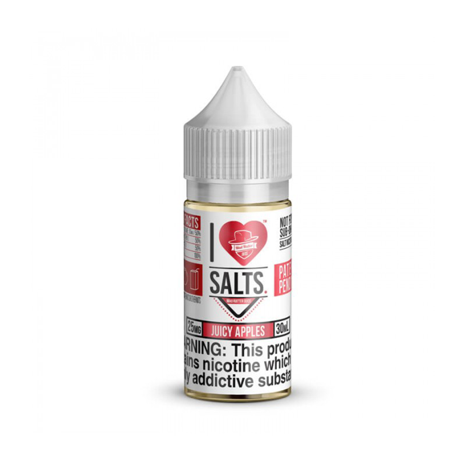 I Love Salts Juicy Apples 30ml Taze elma aromalı 30ml salt likit, uygun fiyatlı pratik kullanım ve uzun süreli keyif sunar.