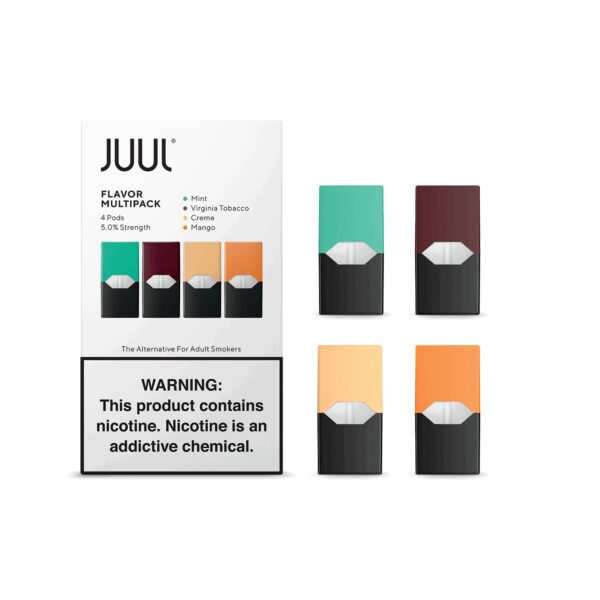 Uygun fiyatlı Juul Flavor Multipack 1.7% ile farklı aromaları ve salt nikotini keşfedin.