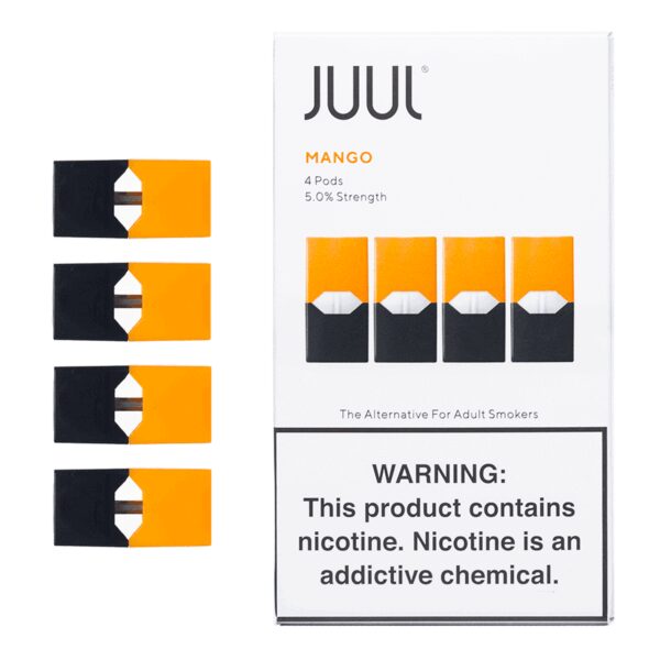 Uygun fiyatlı Juul Mango 5% taze mango aroması ve yüksek salt nikotin ile taşınabilir keyif sunar.