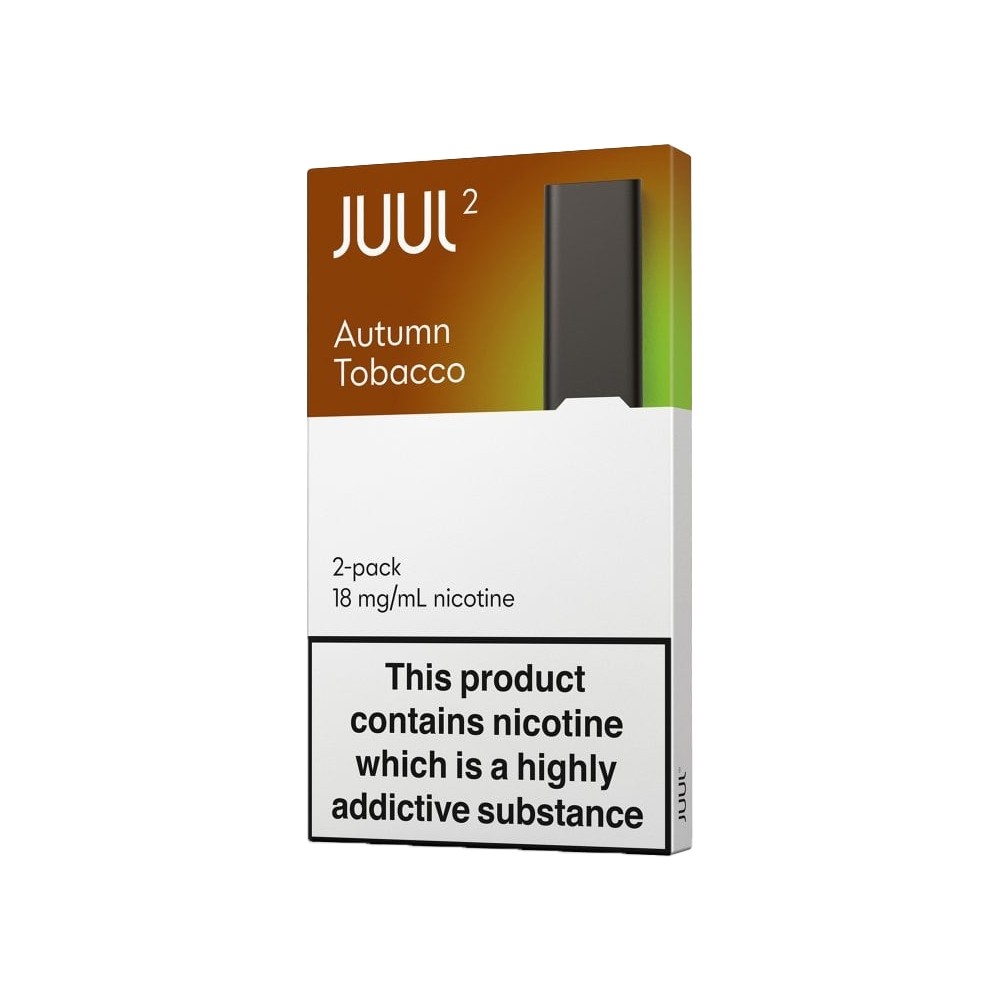 JUUL2 Autumn Tobacco Kartuş Sonbahar tütünü aroması ve salt nikotin ile uygun fiyatlı, sızdırmaz JUUL2 kartuş.