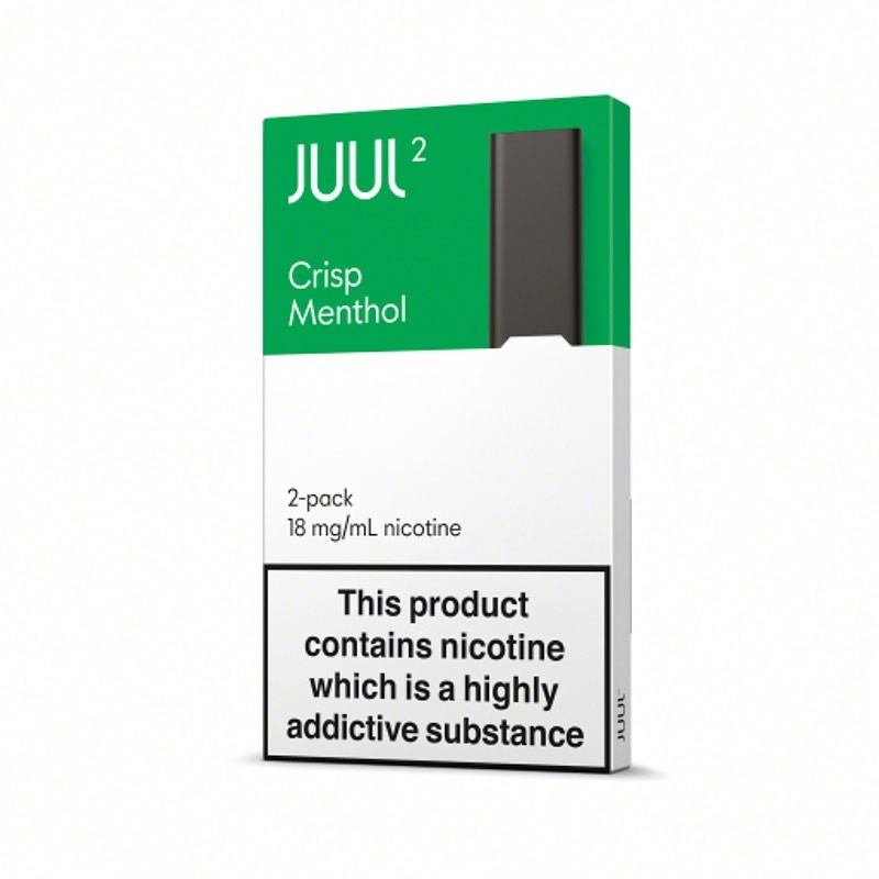 JUUL2 Crisp Menthol Kartuş Uygun fiyatlı JUUL2 Crisp Menthol kartuş, ferahlatıcı nane serinliği ve yoğun salt nikotin sunar.