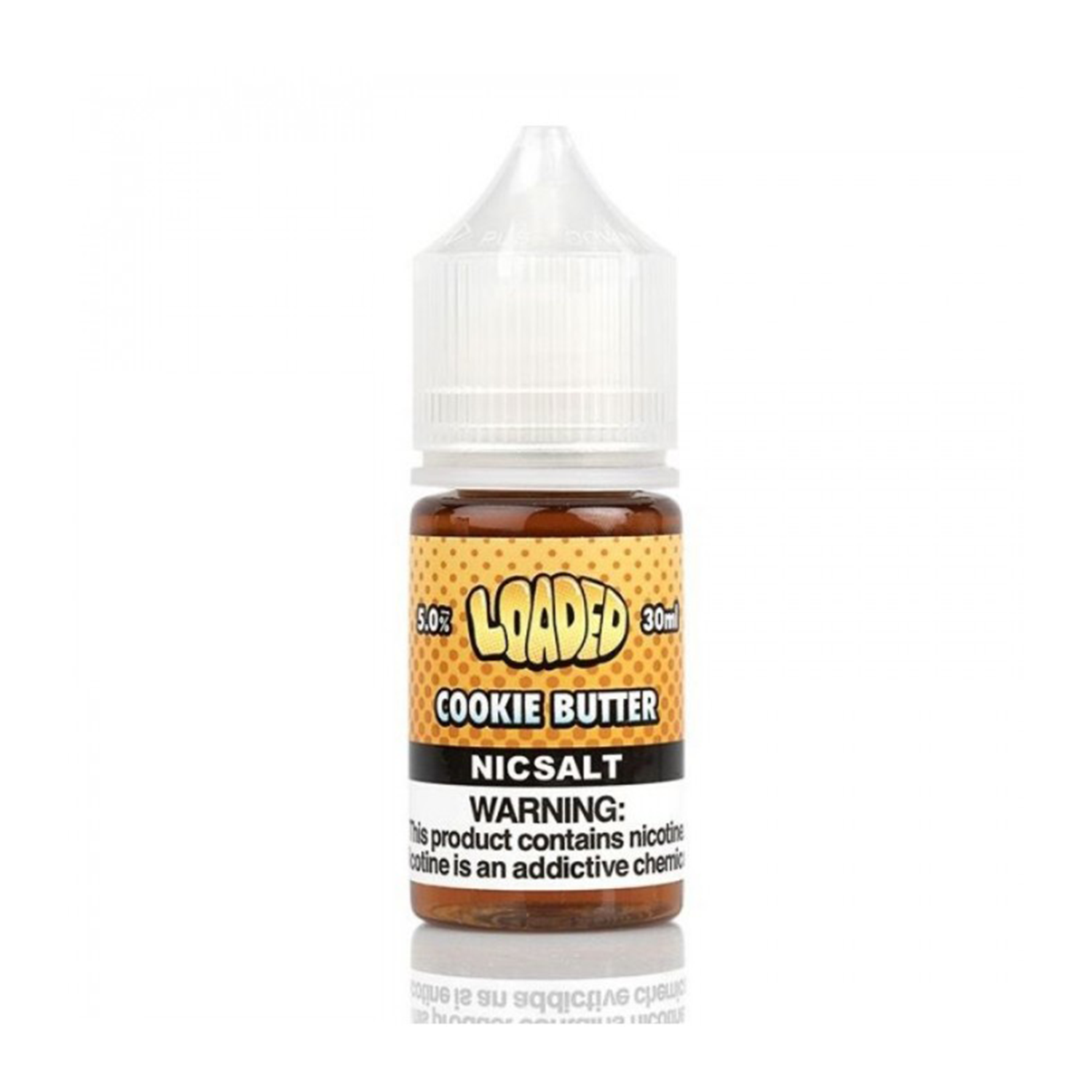 Loaded Cookie Butter Likit 30ml Uygun fiyatlı Loaded Cookie Butter salt nikotin likiti, zengin kurabiye yağı aromasıyla yumuşak buhar sunar.