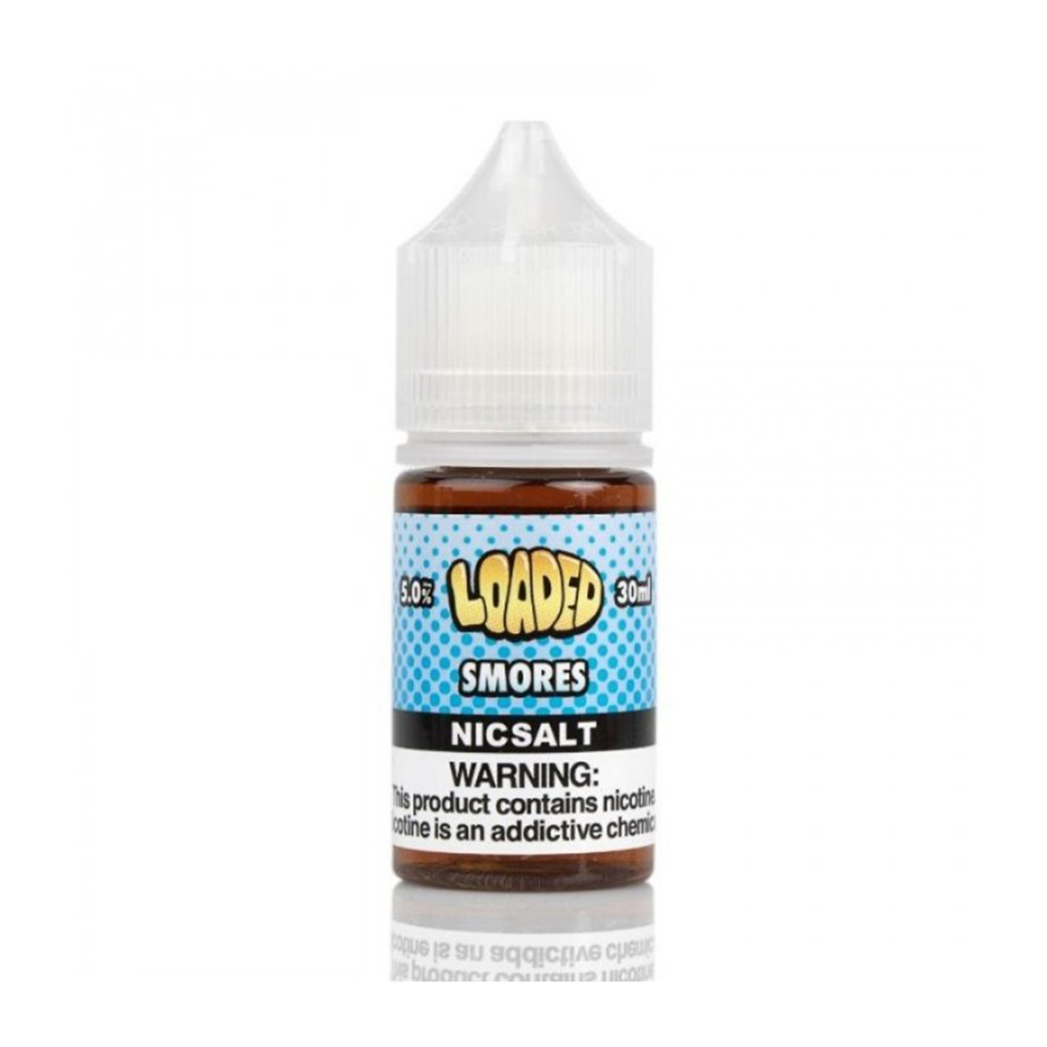 Loaded Smores Salt Likit 30ml Uygun fiyatlı Loaded Smores salt nikotin likit, podlarda zengin çikolata, marshmallow ve bisküvi aromaları sunar.