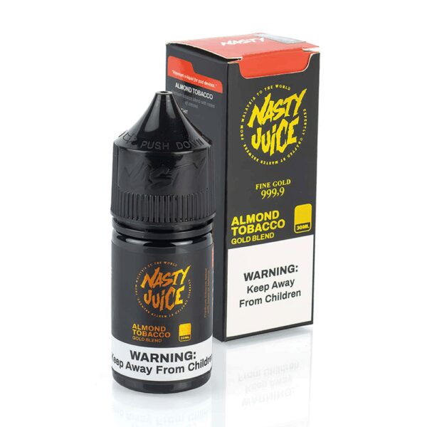 Premium Nasty Gold Blend likit ile yoğun lezzet ve yüksek salt nikotin keyfini uygun fiyatla yakalayın.