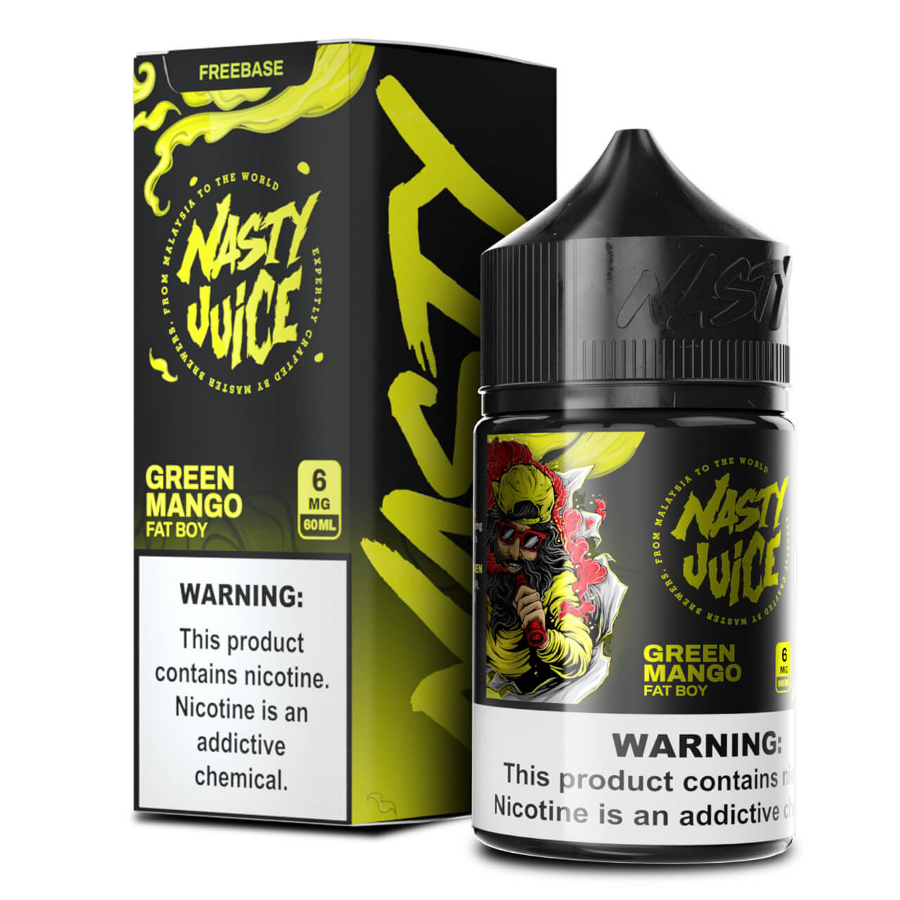 Nasty Green Mango Fat Boy Likit Uygun fiyatlı Nasty Green Mango Fat Boy likit, yoğun mango aroması ve premium salt nikotin ile uzun ömürlü keyif sunar.