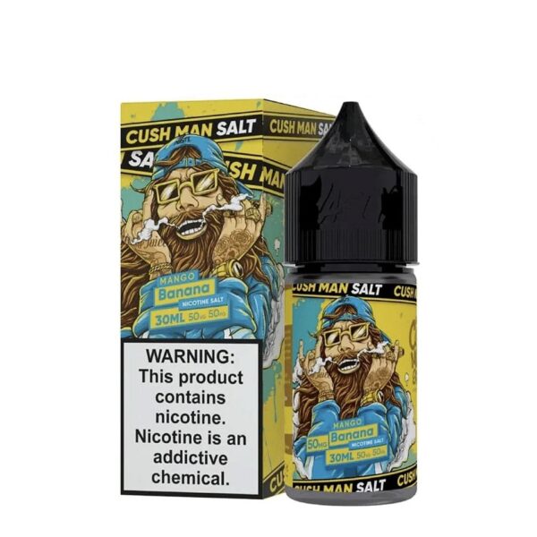 Olgun mango ve tatlı muzun uyumlu karışımıyla uygun fiyatlı bir salt nikotin likiti.