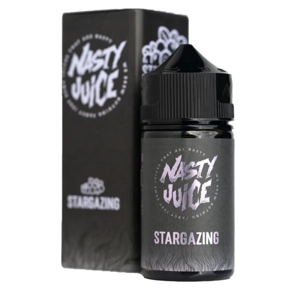 Uygun fiyatlı Nasty Juice Stargazing Likit, yıldız meyvesi ve tropikal narenciye aromalarıyla ferahlatıcı bir salt nikotin deneyimi sunar.
