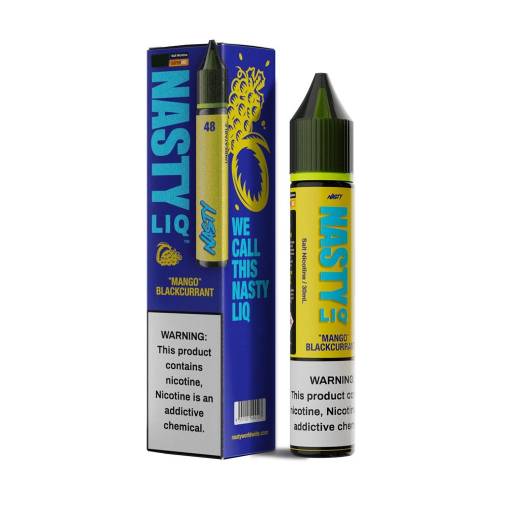 Nasty Liq Mango Blackcurrant Likit Uygun fiyatlı Nasty Liq Mango Blackcurrant likit, mango ve kara üzümün eşsiz uyumuyla yoğun buhar keyfi sunar.