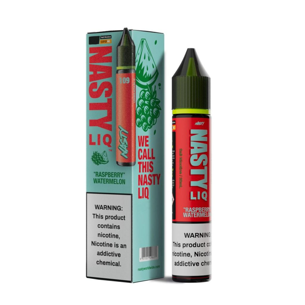 Nasty Liq Raspberry Watermelon Likit Uygun fiyatlı Nasty Liq Raspberry Watermelon likit, ahududu ve karpuzun ferahlatıcı uyumuyla pod sistemlerde taze bir salt nikotin deneyimi sunar.