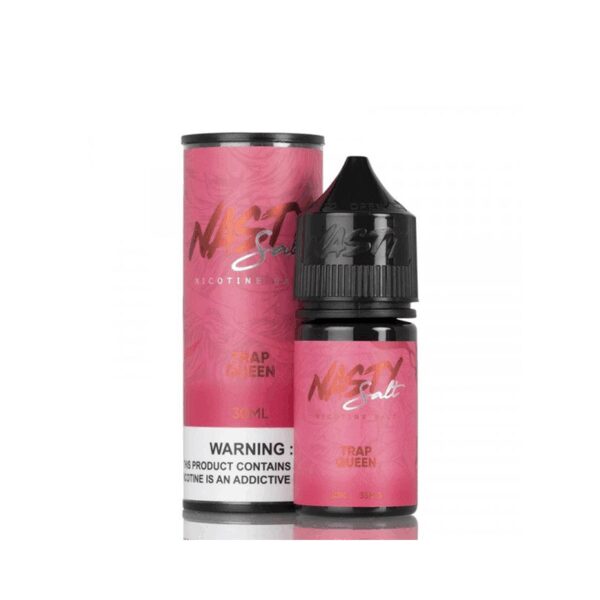 Nasty Reborn Trap Queen 30ml, uygun fiyatlı salt nikotin ile güçlü lezzet ve yüksek buhar performansı sağlar.