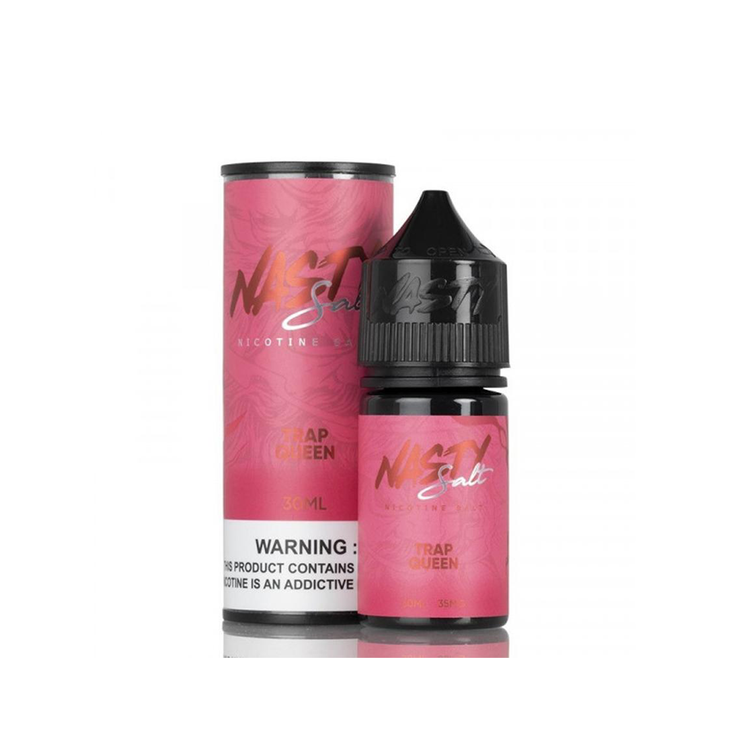Nasty Reborn Trap Queen 30ml Nasty Reborn Trap Queen 30ml, uygun fiyatlı salt nikotin ile güçlü lezzet ve yüksek buhar performansı sağlar.