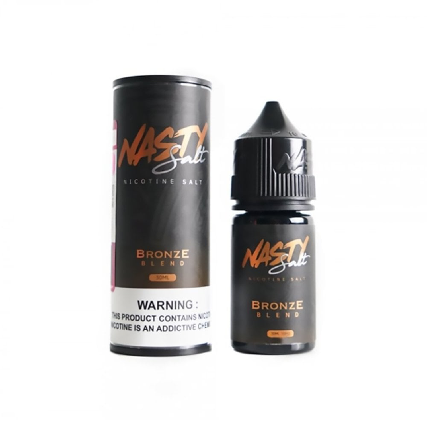 Nasty Salt Bronze Blend Likit Yoğun lezzeti ve yüksek salt nikotiniyle uygun fiyatlı premium likit.