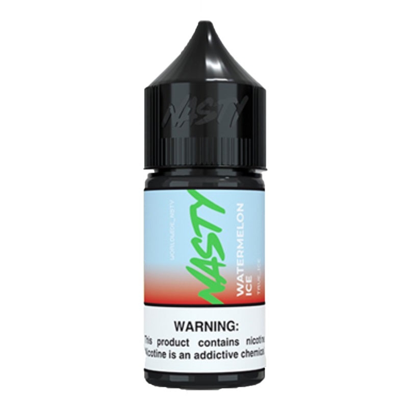 Nasty Watermelon Ice Salt Likit Ferah karpuz aroması ve buz serinliğiyle uygun fiyatlı salt nikotin likiti.