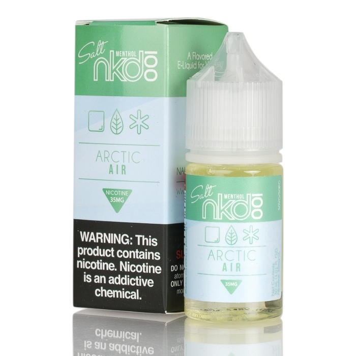 Nkd 100 Salt E-Liquid Menthol Mint 30ml Yoğun nane ferahlığı ve dengeli salt nikotin ile anında tatmin sağlayan uygun fiyatlı 30ml premium e-likit.