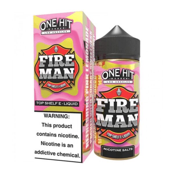 One Hit Wonder Fire Man E-Likit 100ml ile yoğun meyve aromaları ve uygun fiyatlı salt nikotin keyfi yaşayın.