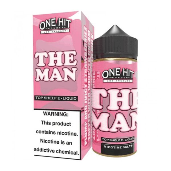 One Hit Wonder The Man 100ml e-likit, yoğun lezzet ve güçlü buhar sunan uygun fiyatlı bir salt nikotin karışımıdır.