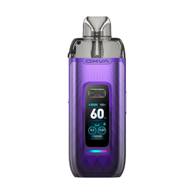 Uygun fiyatlı Oxva VPrime Pod Mod, salt nikotin için güçlü buhar ve uzun pil ömrü sunar.