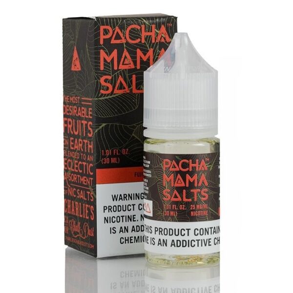 Uygun fiyatlı Pachamama Fuji elma aromalı salt nikotin e-sıvısı yoğun buhar keyfi sunar.