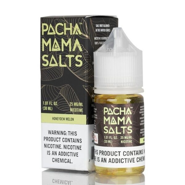 Olgun kavun lezzetini uygun fiyatlı sunan Pachamama Honeydew Melon salt nikotin ile pürüzsüz içim sağlar.